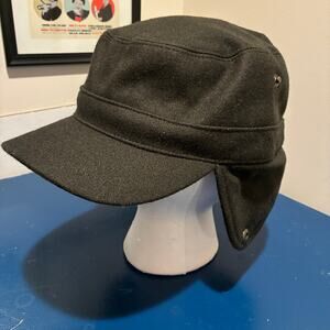 Sunday Afternoon Dark Green Wool Blend Ear Flap Hunting Hat Size L Outdoors